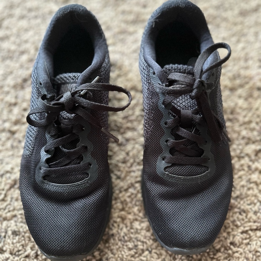 Black Nike sneakers